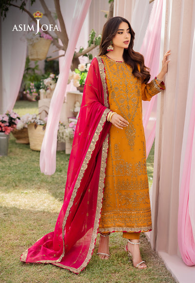 Asim Jofa | Dhanak Rang Collection | AJCF-25 - House Of Anaya