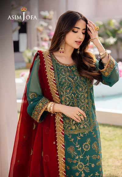 Asim Jofa | Dhanak Rang Collection | AJCF-11 - House Of Anaya