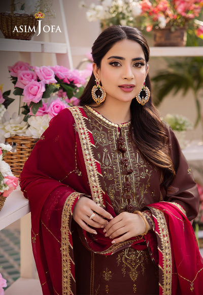 Asim Jofa | Dhanak Rang Collection | AJCF-27 - House Of Anaya