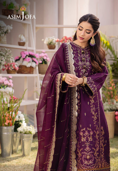 Asim Jofa | Dhanak Rang Collection | AJCF-22 - House Of Anaya