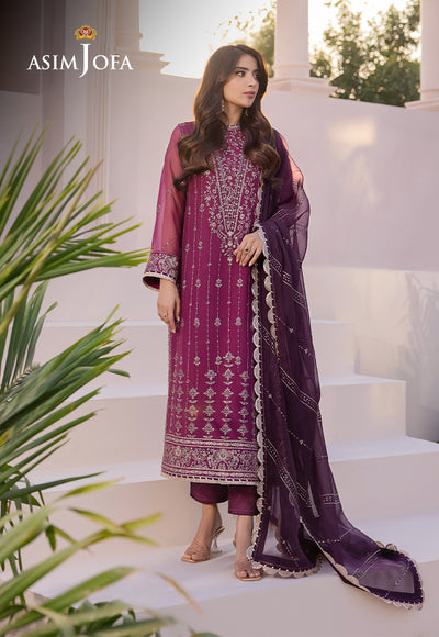 Asim Jofa | Dhanak Rang Collection | AJCF-19 - House Of Anaya