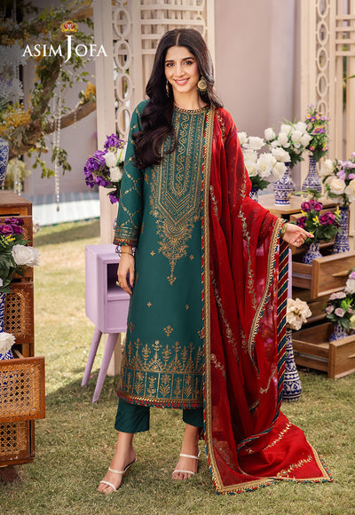 Asim Jofa | Dhanak Rang Collection | AJCF-23 - House Of Anaya