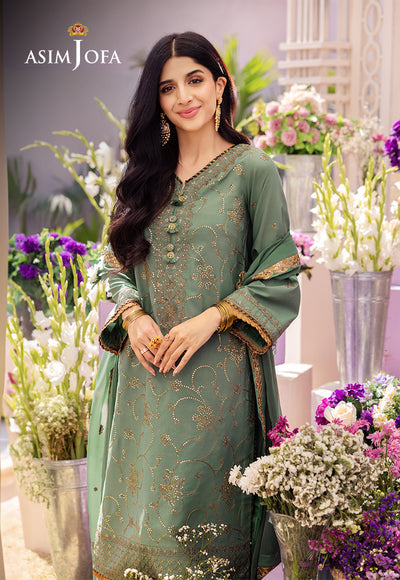 Asim Jofa | Dhanak Rang Collection | AJCF-15 - House Of Anaya