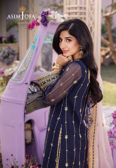 Asim Jofa | Dhanak Rang Collection | AJCF-09 - House Of Anaya