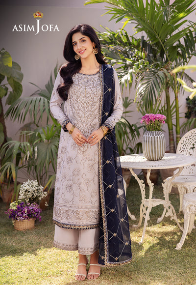 Asim Jofa | Dhanak Rang Collection | AJCF-13 - House Of Anaya