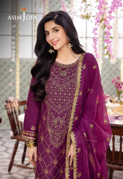 Asim Jofa | Dhanak Rang Collection | AJCF-07 - House Of Anaya
