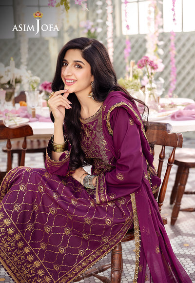 Asim Jofa | Dhanak Rang Collection | AJCF-07 - House Of Anaya