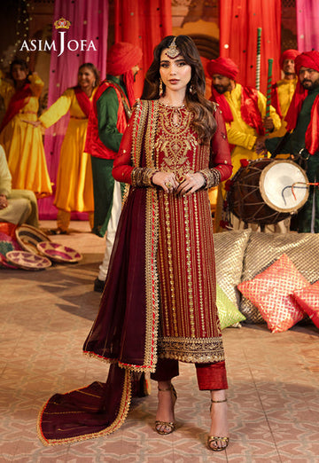 Asim Jofa | Chamak Damak Festive 24 | AJCD-28 - House Of Anaya