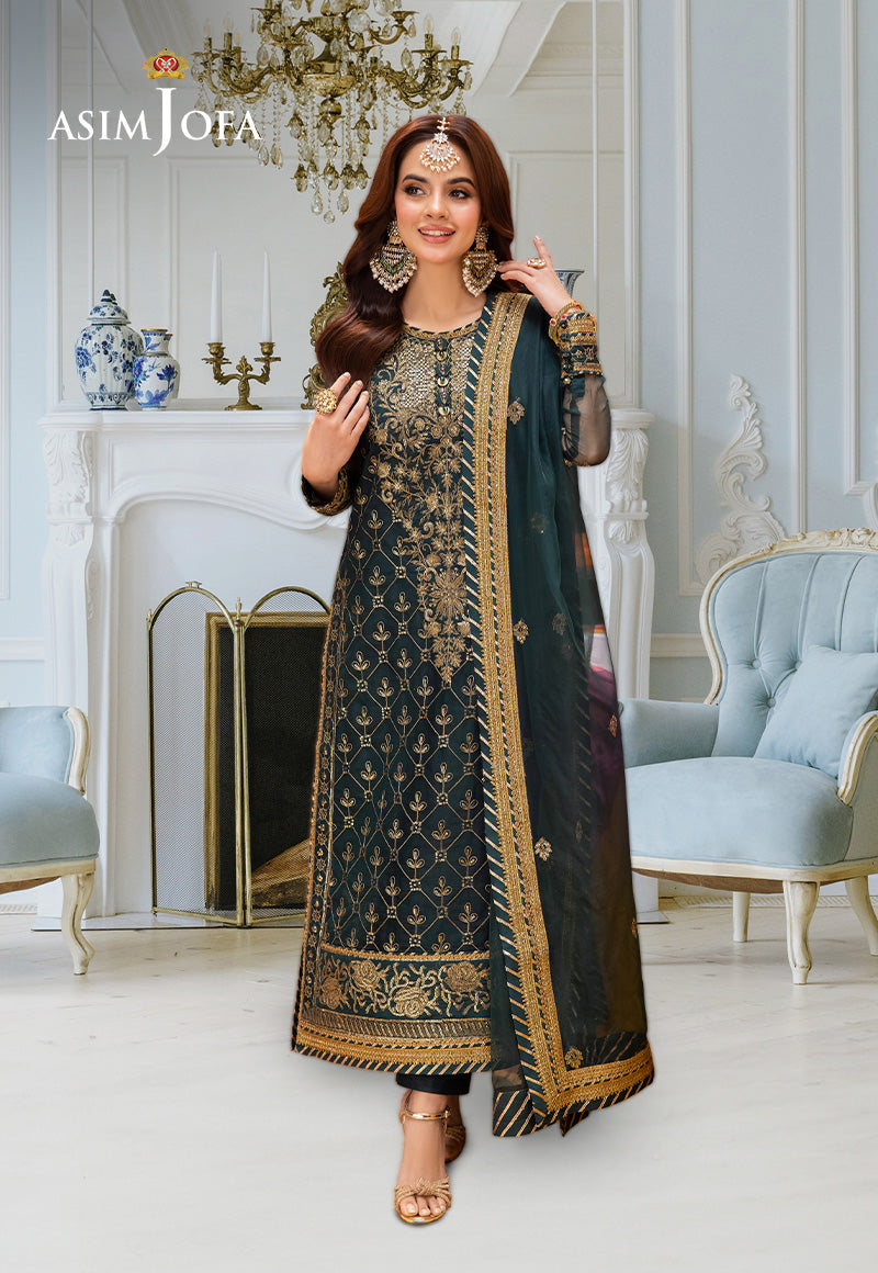 Asim Jofa | festive luxe | AJEM-25 - House Of Anaya