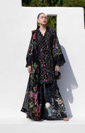 AJR Couture | Printakari Lawn 25 | Midnight Flora