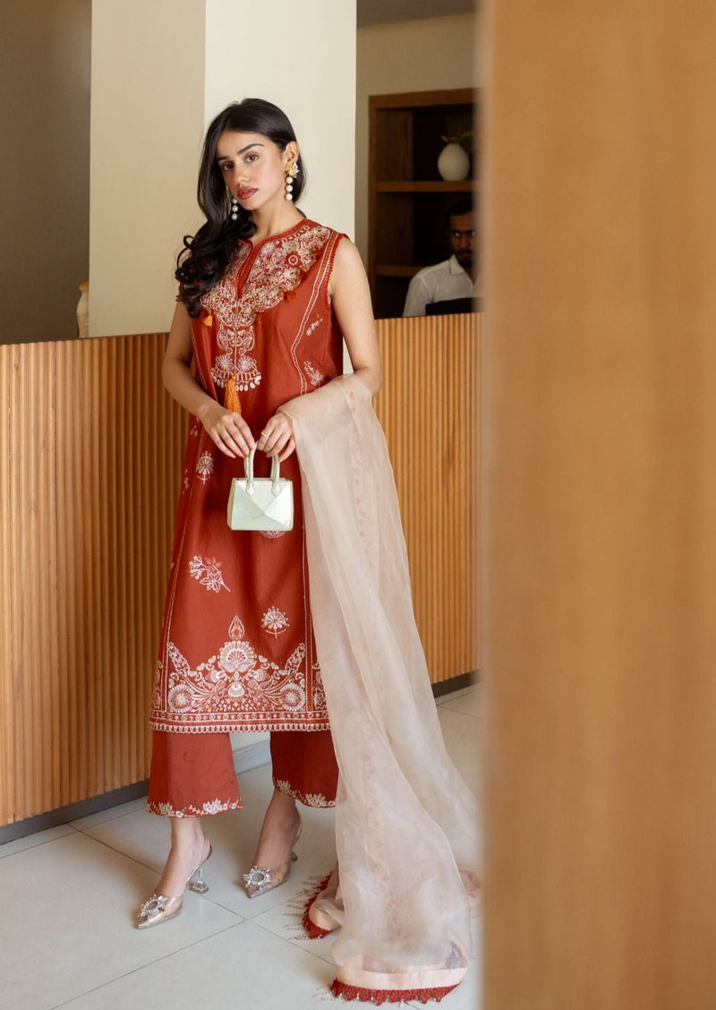 Sadaf Fawad Khan | Lawn 24 | Faizah (B) - House Of Anaya