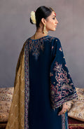 Emaan Adeel Makhmal Embroidered Velvet 3Pc Suit MK-01 SUFINA - Riwayat-e-khas