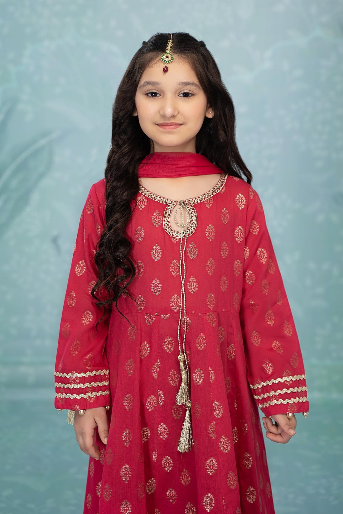 Maria B | 3 Piece Embroidered Suit | MKD-EF23-31R1 - House Of Zarish
