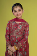 Maria B | 3 Piece Embroidered Lawn Suit | MKD-EF24-32 - House Of Zarish