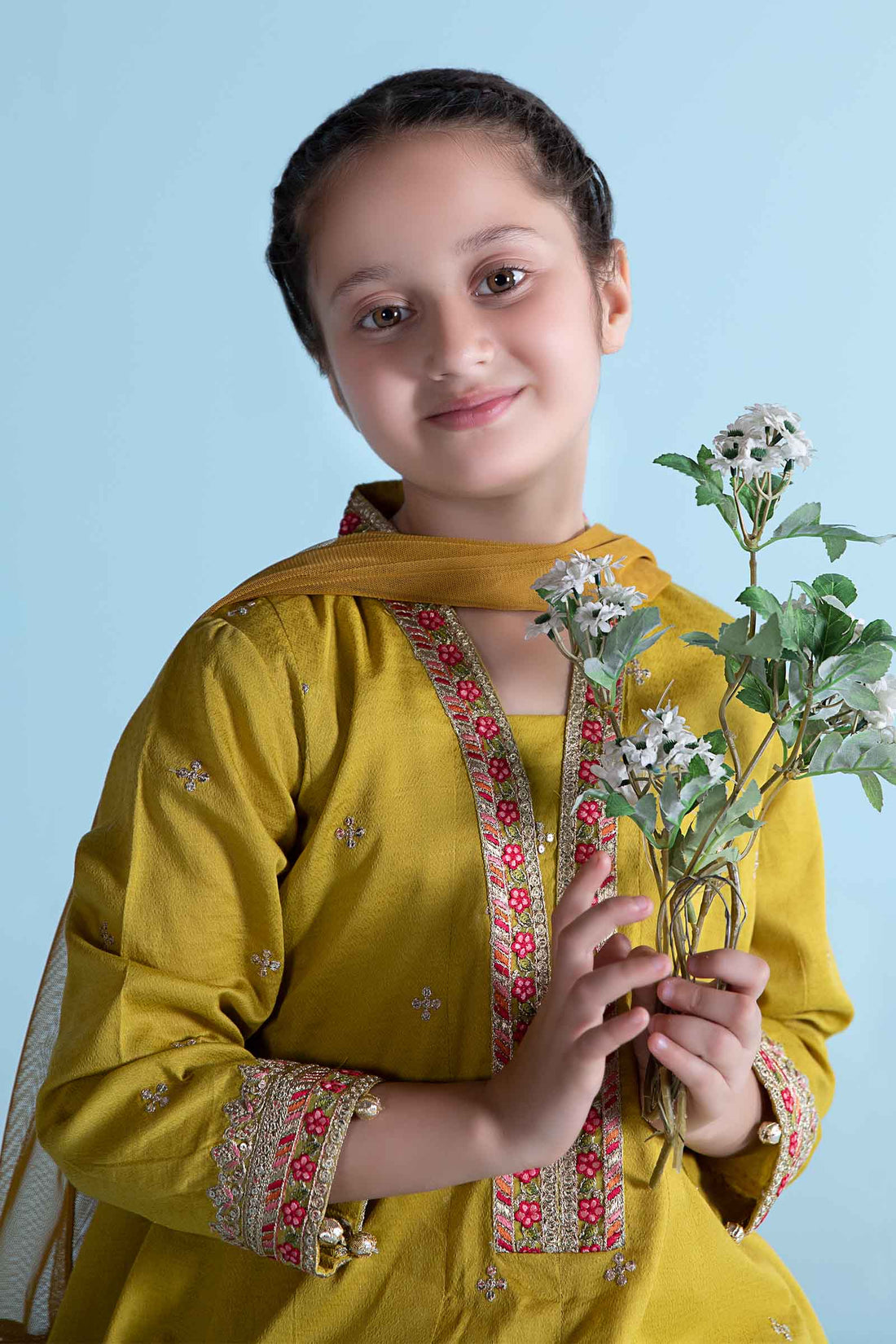 Maria B | 3 Piece Dyed Dobby Lawn Suit | MKD-EA24-10 - House Of Zarish