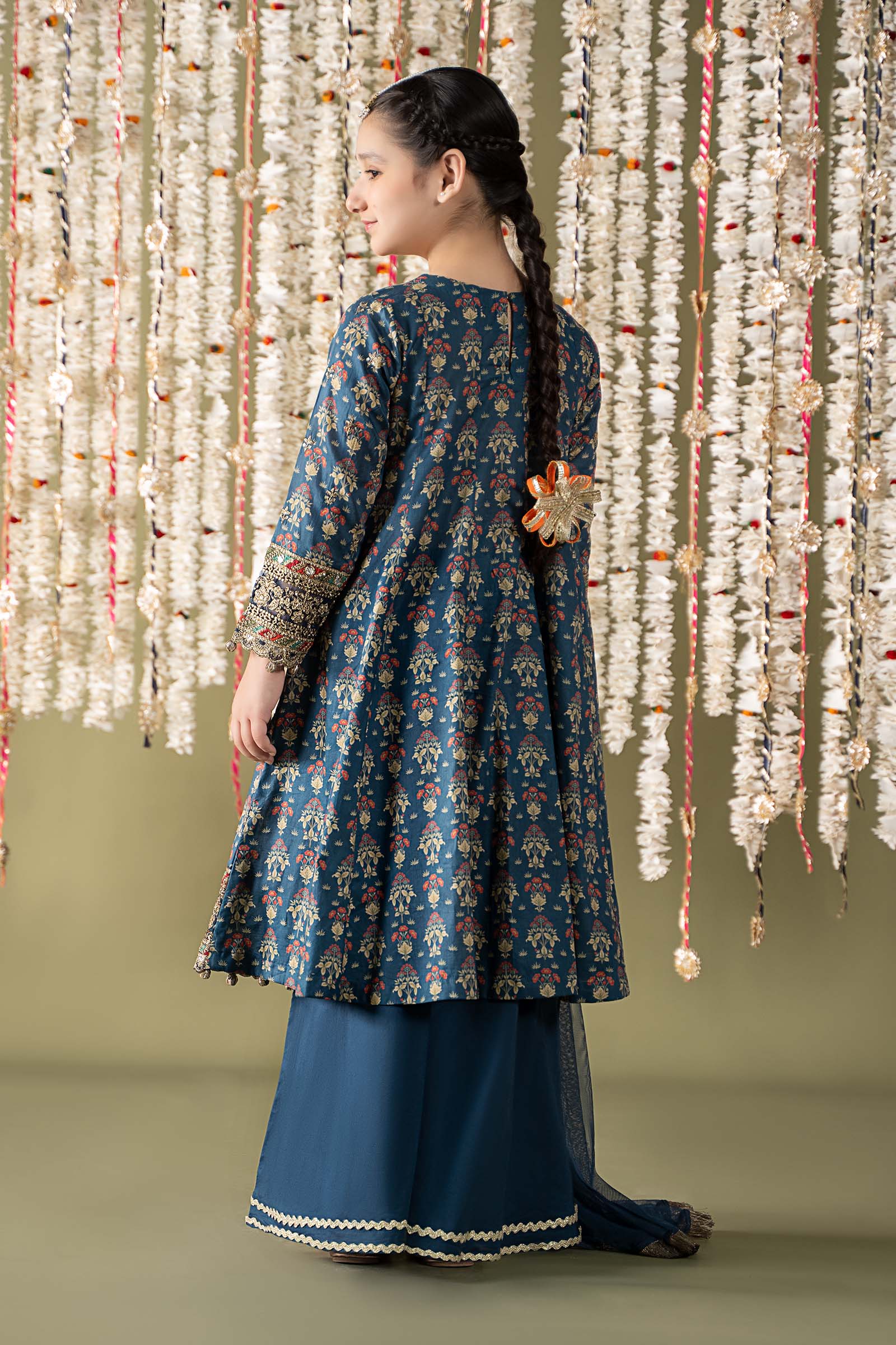 Maria B | 3 Piece Embroidered Lawn Suit | MKD-EF25-05 - House Of Zarish