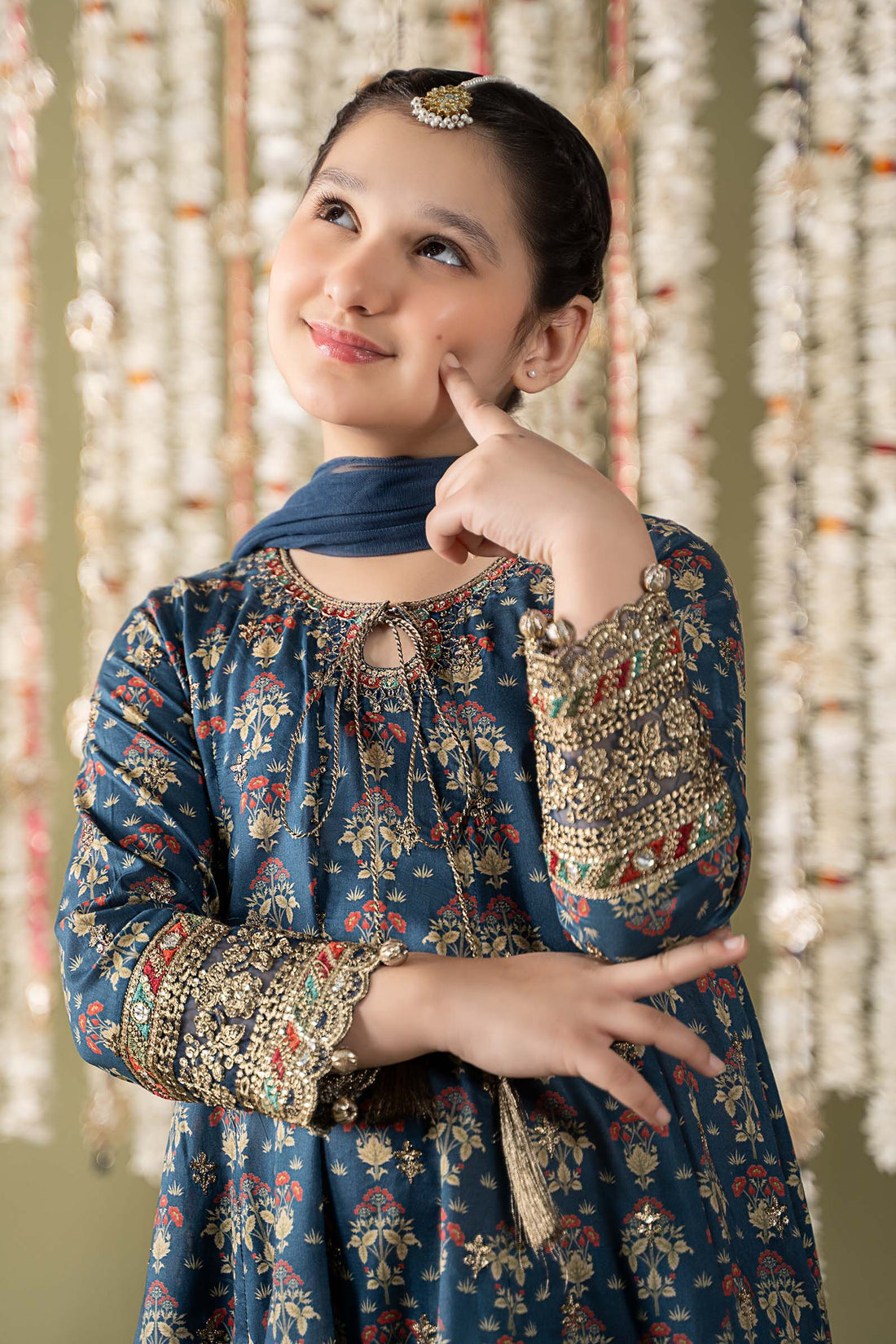 Maria B | 3 Piece Embroidered Lawn Suit | MKD-EF25-05 - Libasekhas