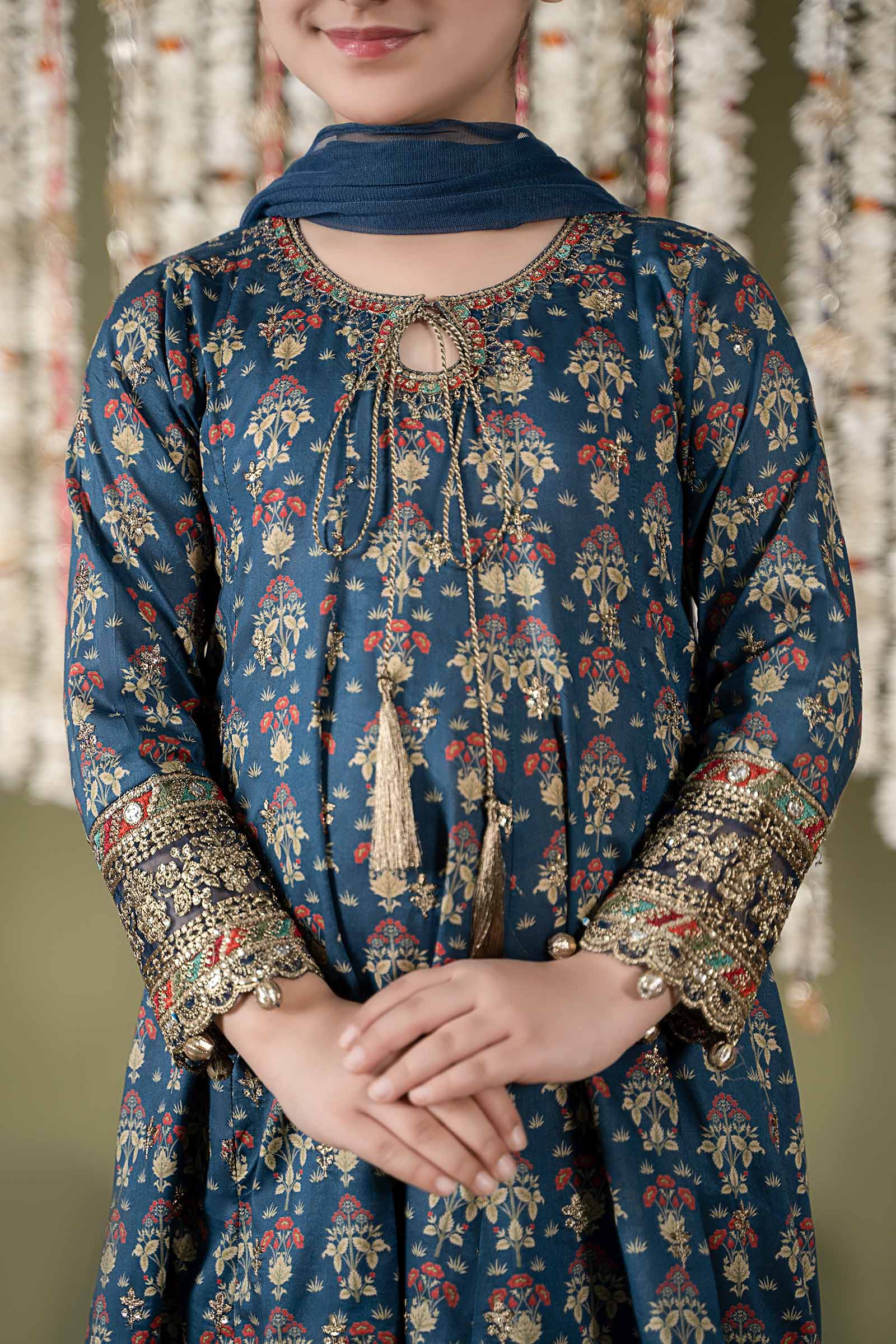 Maria B | 3 Piece Embroidered Lawn Suit | MKD-EF25-05 - House Of Zarish