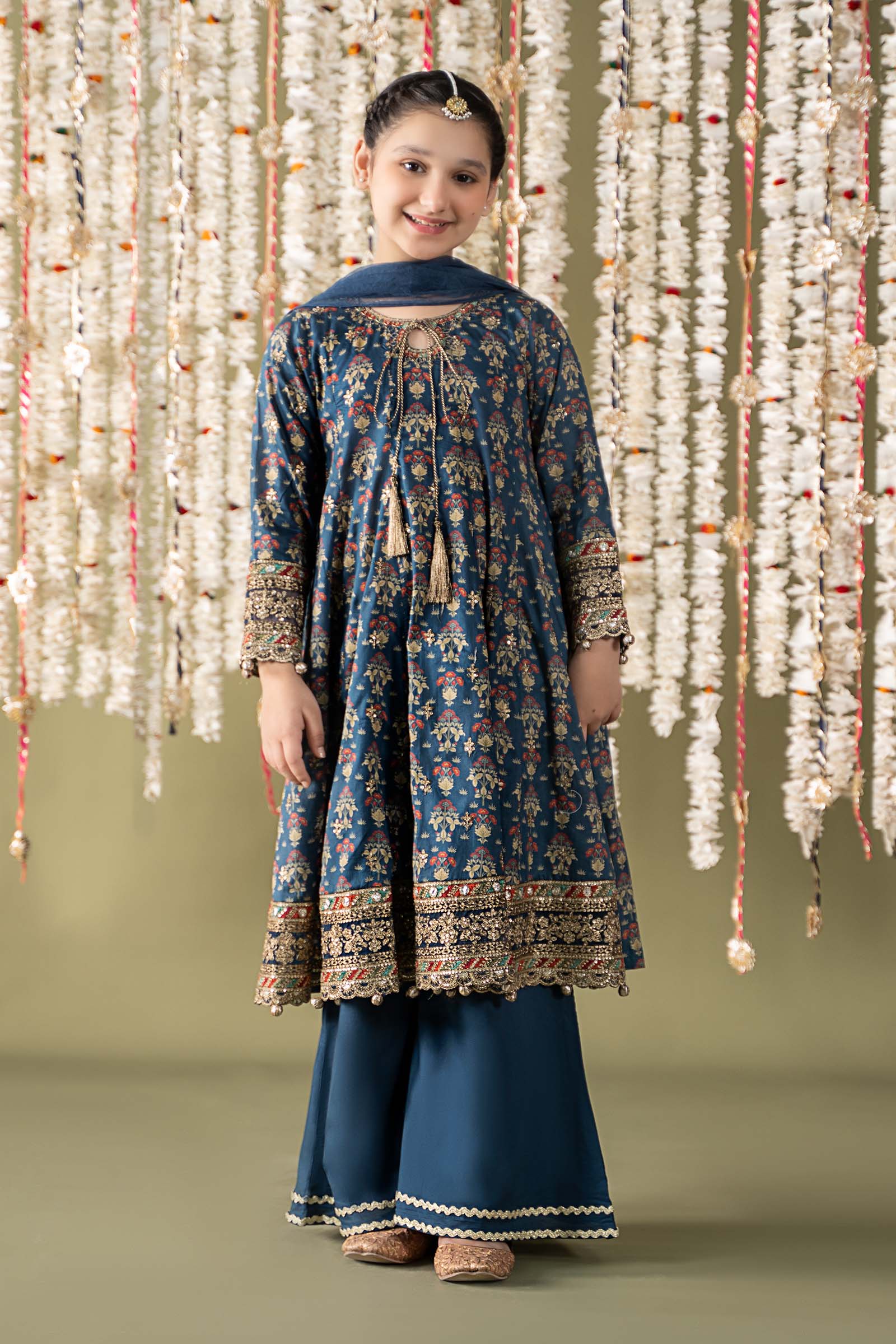 Maria B | 3 Piece Embroidered Lawn Suit | MKD-EF25-05 - House Of Zarish