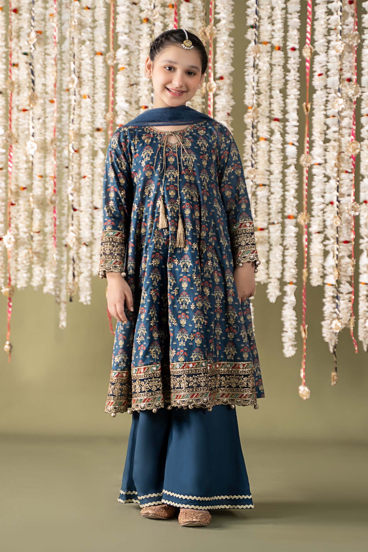 Maria B | 3 Piece Embroidered Lawn Suit | MKD-EF25-05 - Libasekhas
