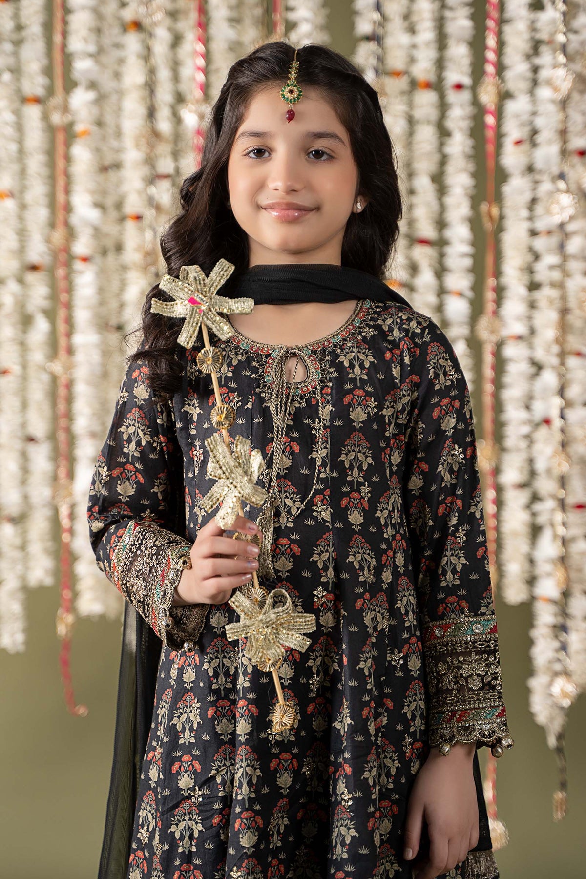 Maria B | 3 Piece Embroidered Lawn Suit | MKD-EF25-05 - Libasekhas