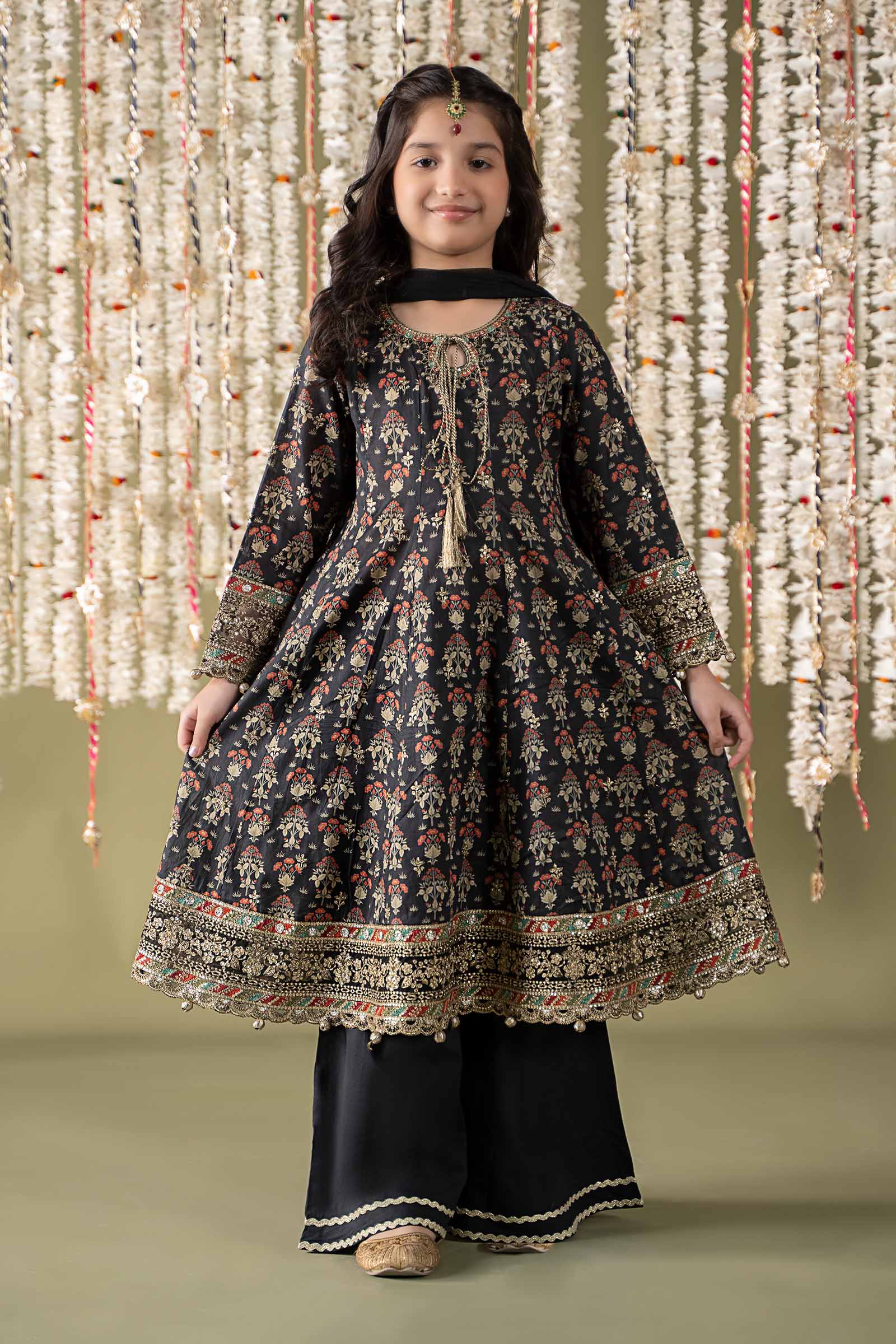 Maria B | 3 Piece Embroidered Lawn Suit | MKD-EF25-05 - House Of Zarish