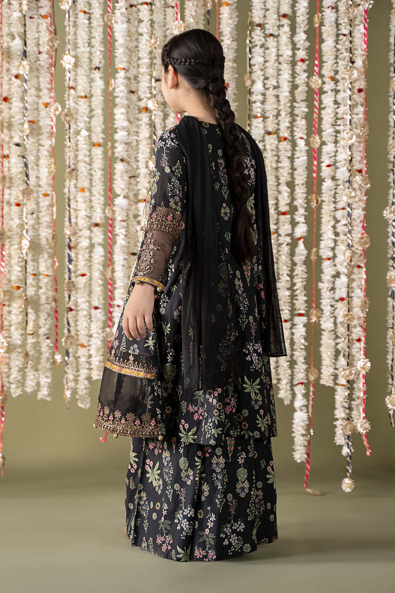 Maria B | 3 Piece Printed Lawn Suit | MKD-EF25-13 - Libasekhas