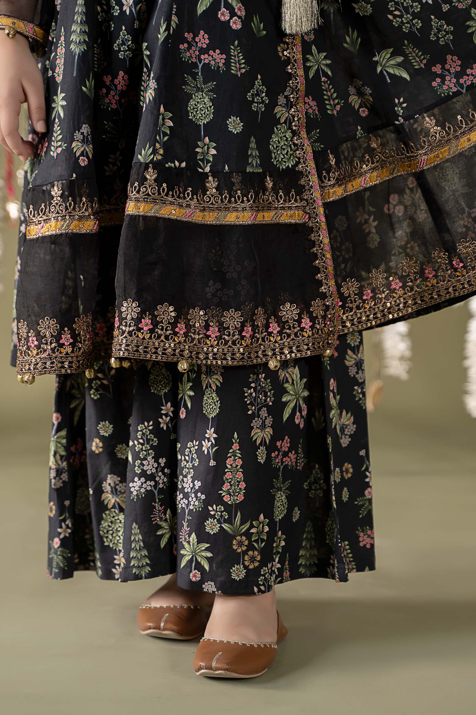 Maria B | 3 Piece Printed Lawn Suit | MKD-EF25-13 - House Of Zarish