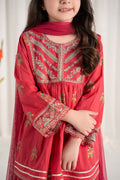 Maria B | 3 Piece Embroidered Lawn Suit | MKD-EF25-15 - House Of Zarish
