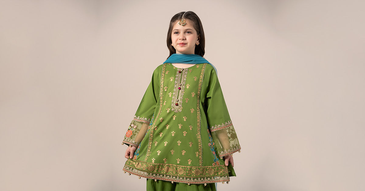 Maria B | 3 Piece Embroidered Lawn Suit | MKD-EF25-24 - Libasekhas