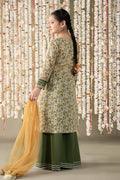 Maria B | 3 Piece Embroidered Lawn Suit | MKD-EF25-27 - House Of Zarish