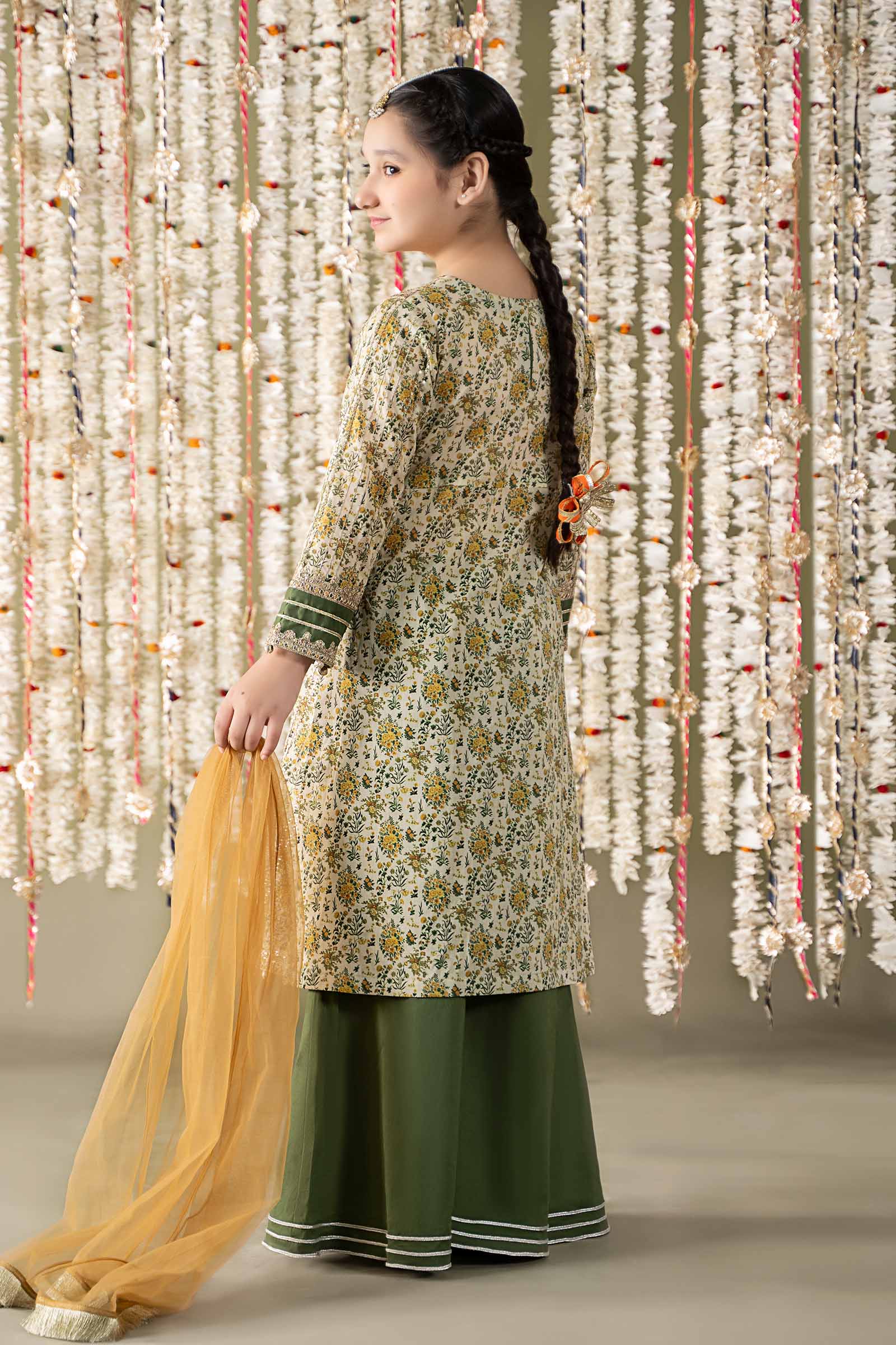 Maria B | 3 Piece Embroidered Lawn Suit | MKD-EF25-27 - House Of Zarish
