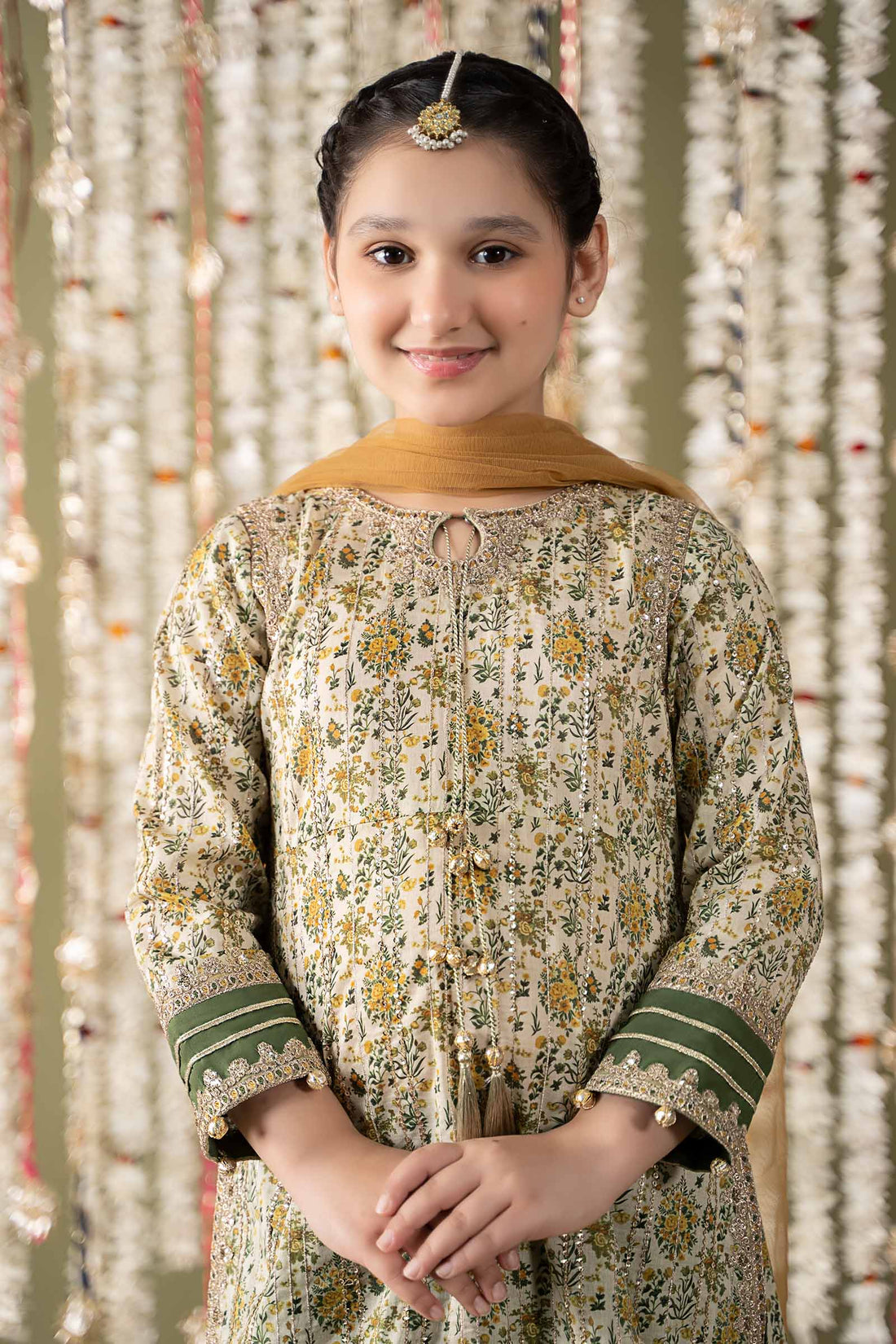 Maria B | 3 Piece Embroidered Lawn Suit | MKD-EF25-27 - House Of Zarish
