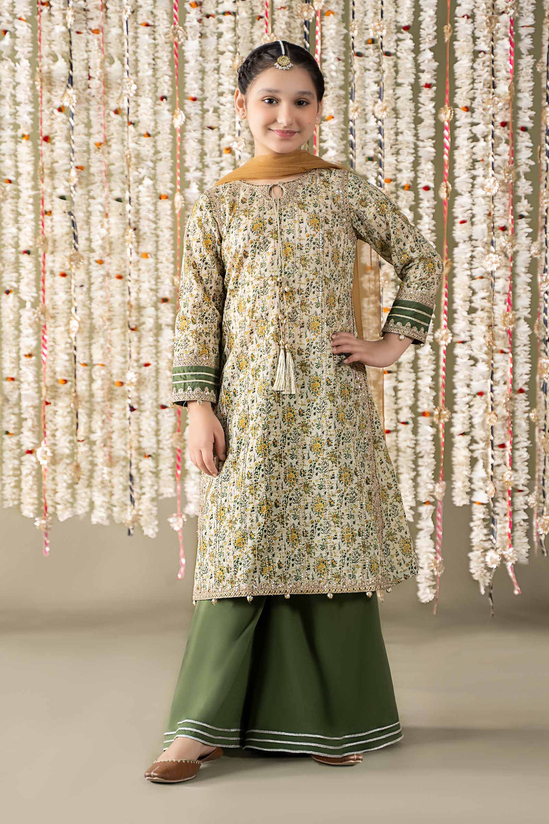 Maria B | 3 Piece Embroidered Lawn Suit | MKD-EF25-27 - House Of Zarish