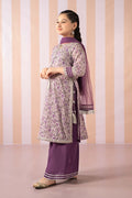 Maria B | 3 Piece Embroidered Lawn Suit | MKD-EF25-27 - House Of Zarish