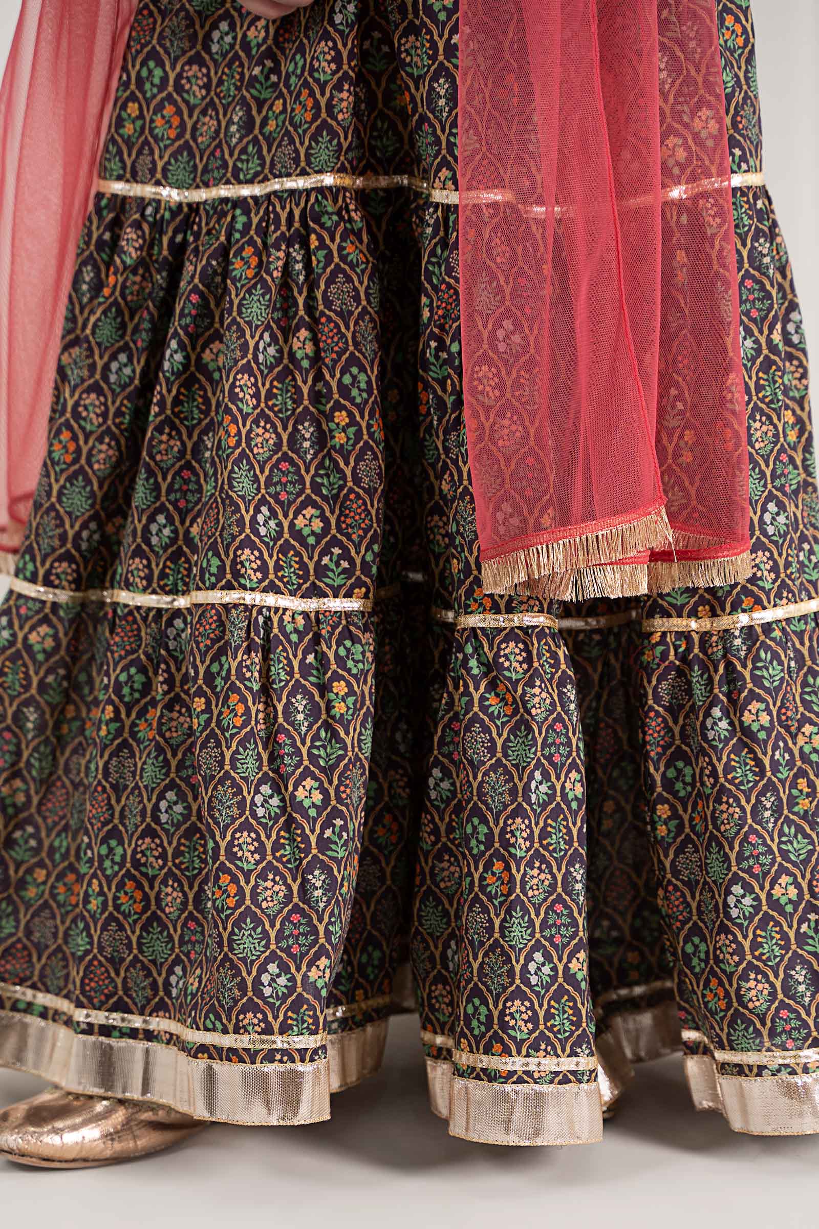 Maria B | 3 Piece Printed Lawn Suit | MKD-EF25-30 - House Of Zarish