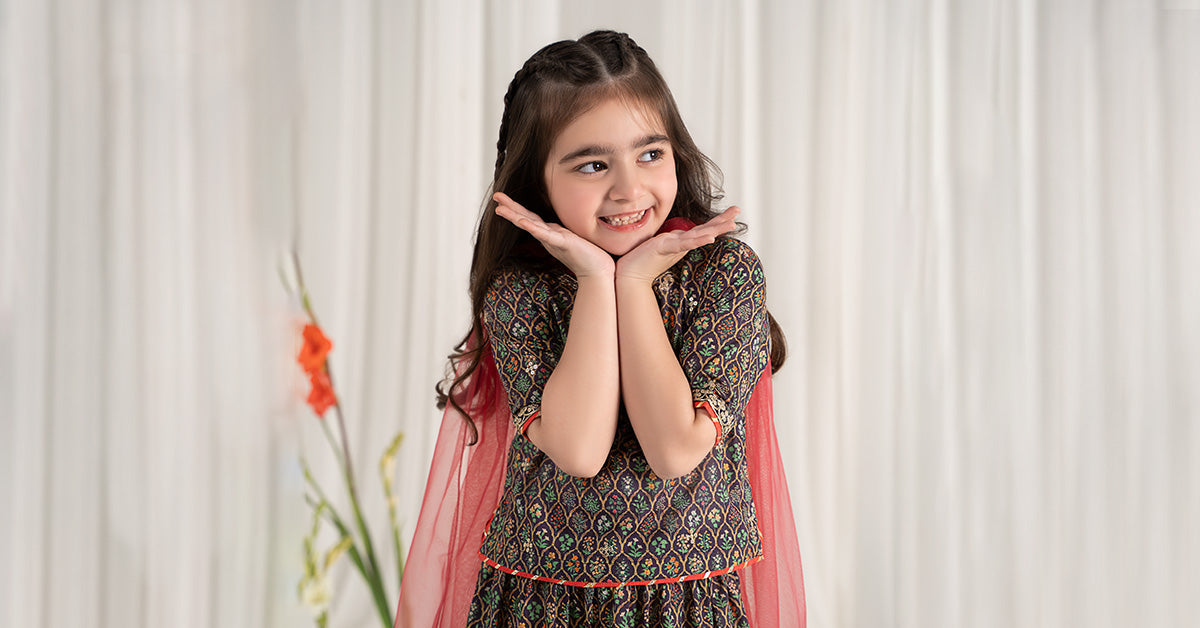 Maria B | 3 Piece Printed Lawn Suit | MKD-EF25-30 - Libasekhas