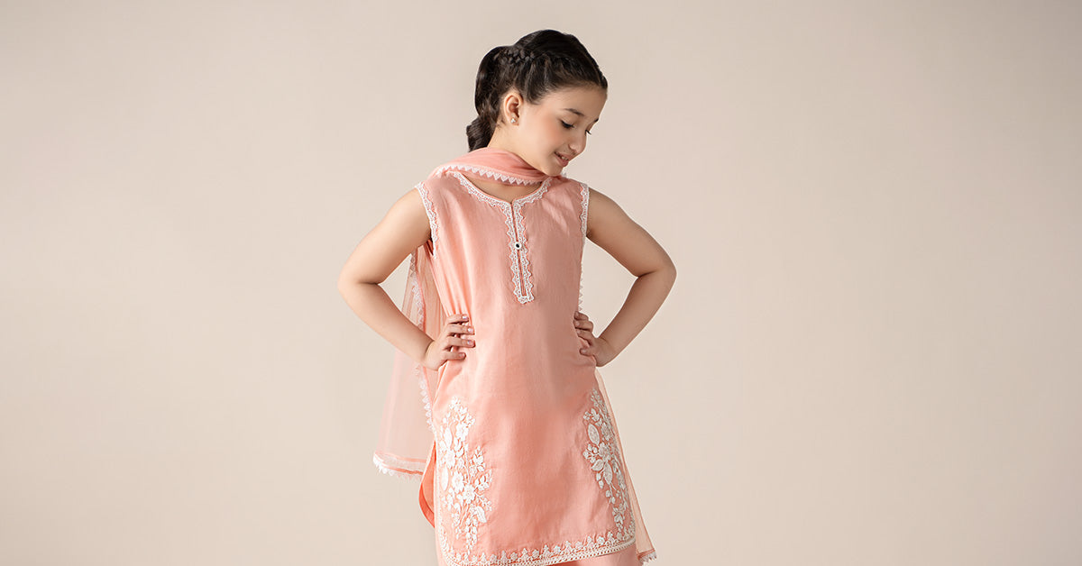 Maria B | 3 Piece Embroidered Lawn Suit | MKD-EF25-60 - Libasekhas
