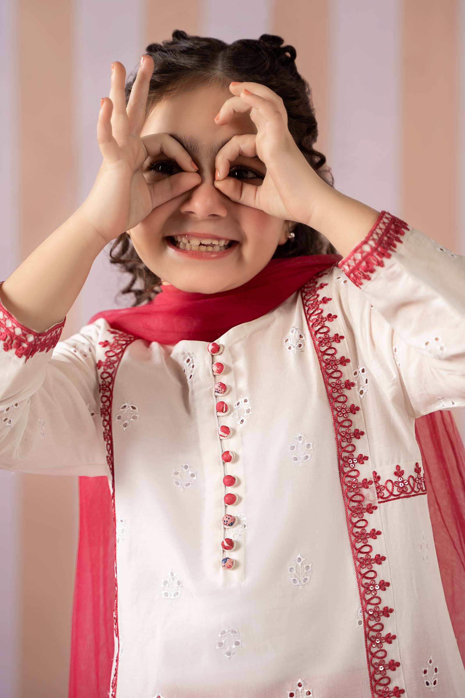 Maria B | 3 Piece Embroidered Lawn Suit | MKD-EF25-66 - Libasekhas