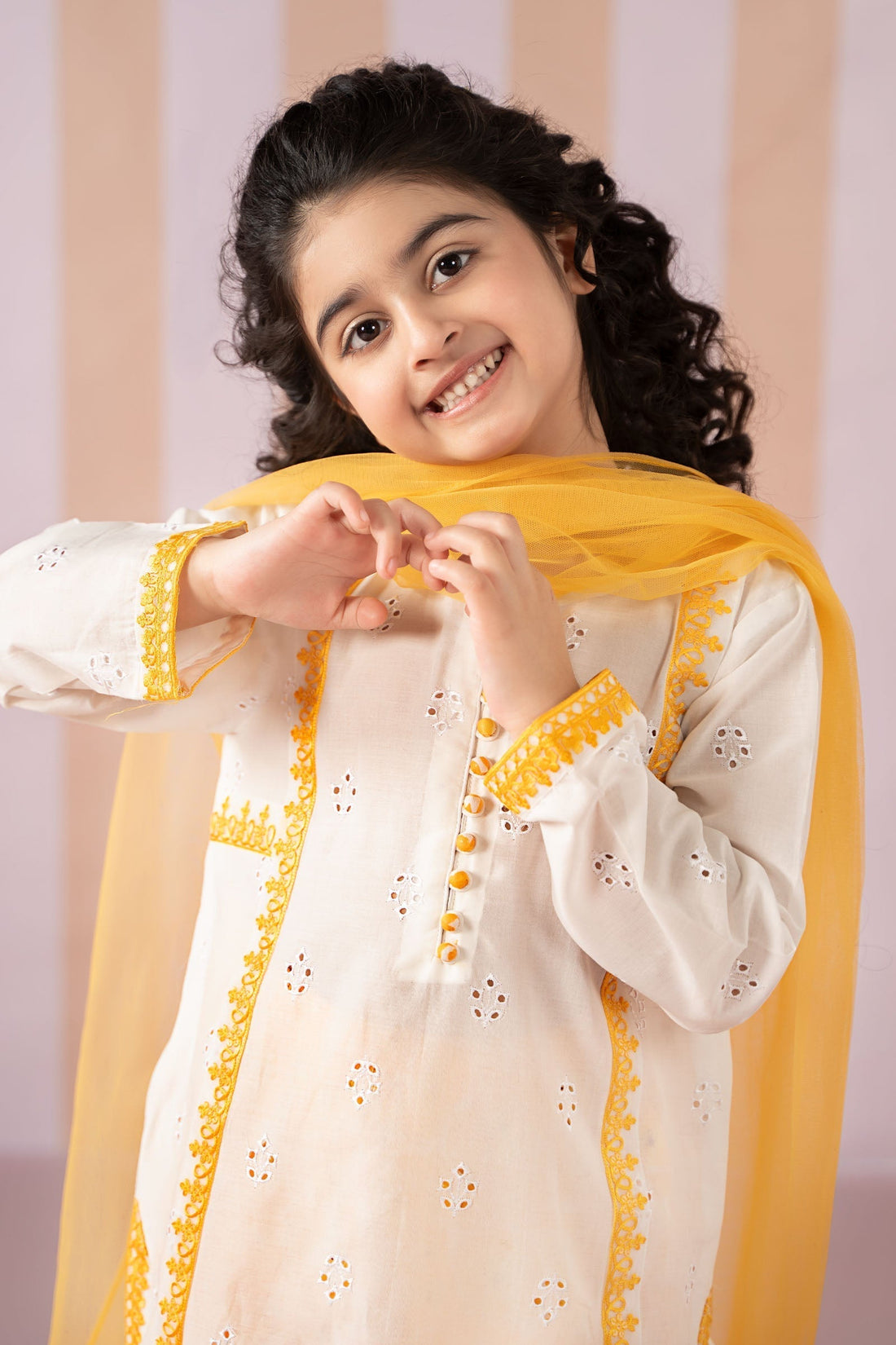 Maria B | 3 Piece Embroidered Lawn Suit | MKD-EF25-66 - House Of Zarish