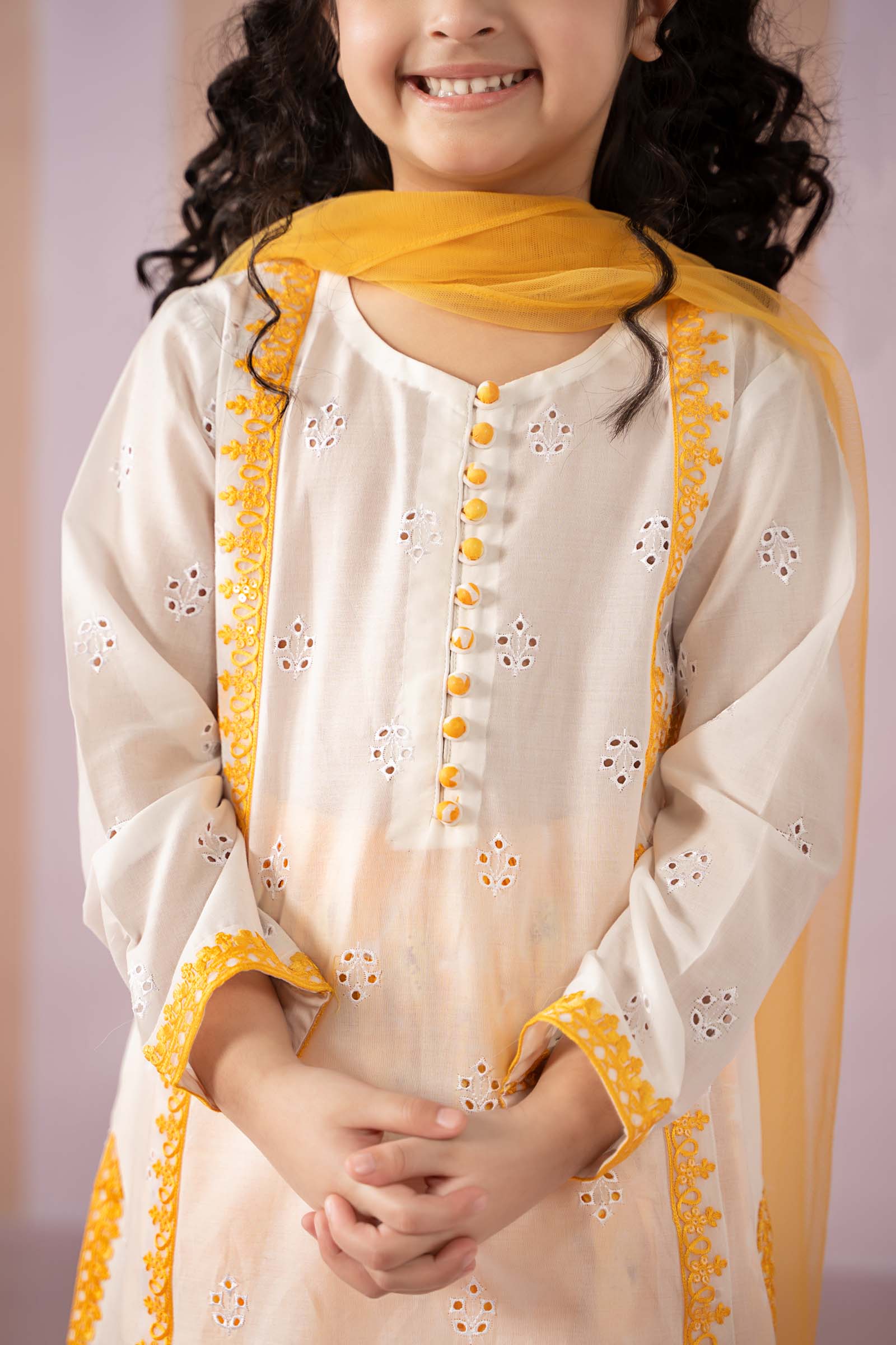 Maria B | 3 Piece Embroidered Lawn Suit | MKD-EF25-66 - House Of Zarish