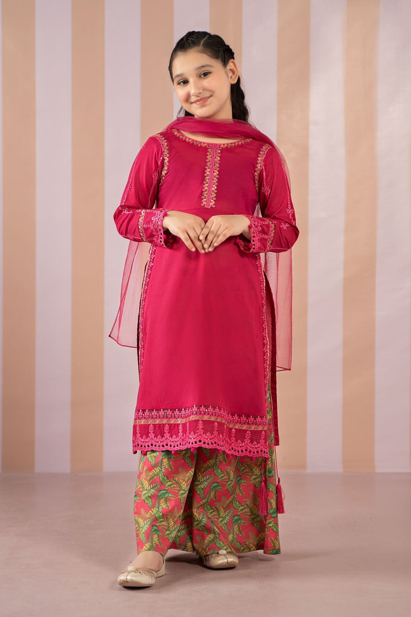 Maria B | 2 Piece Printed Lawn Suit | MKD-EF25-67 - House Of Zarish