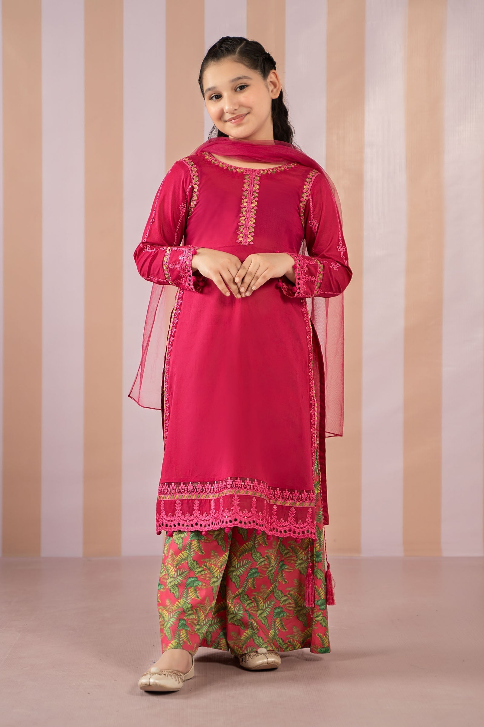Maria B | 2 Piece Printed Lawn Suit | MKD-EF25-67 - House Of Zarish
