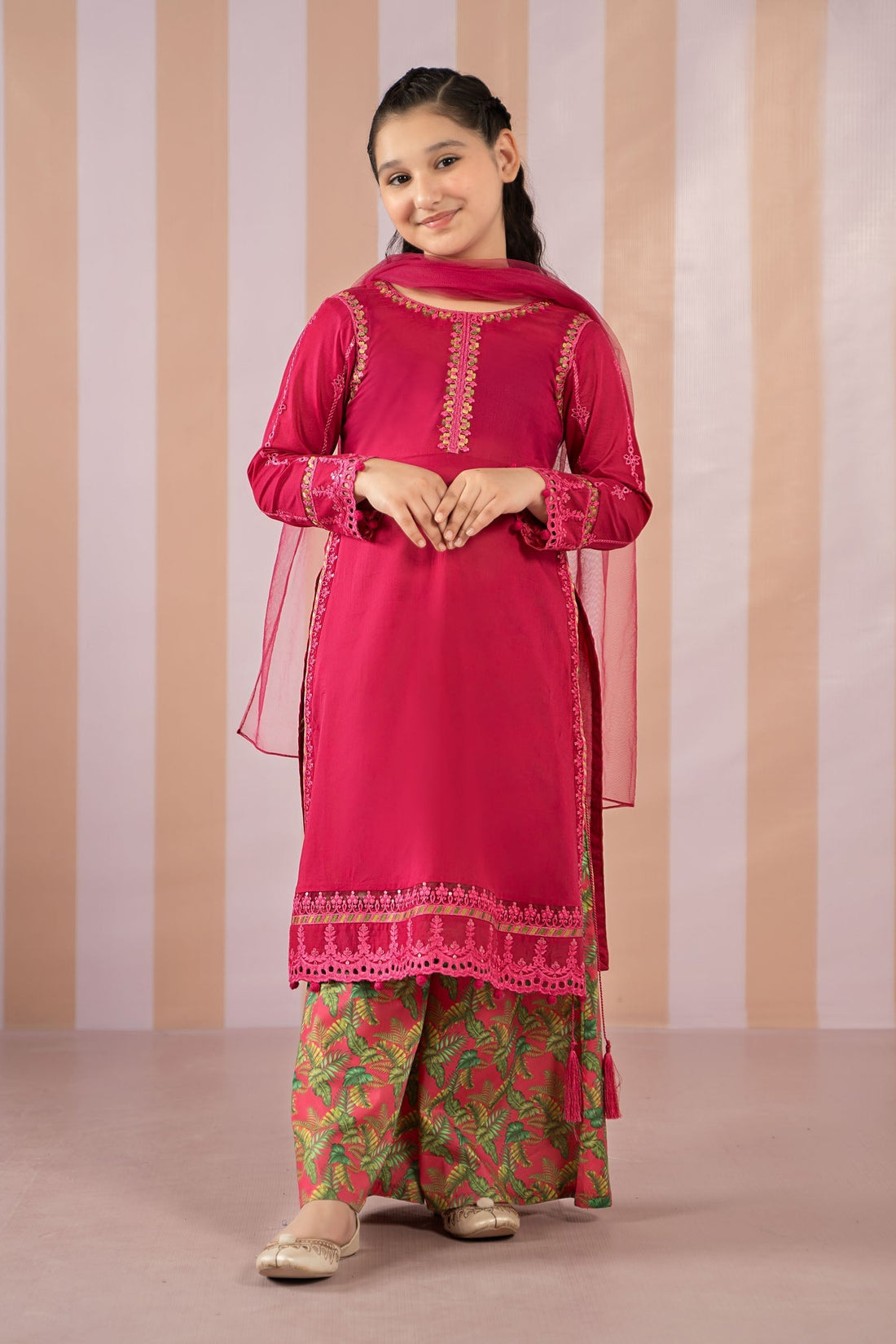 Maria B | 2 Piece Printed Lawn Suit | MKD-EF25-67 - Libasekhas