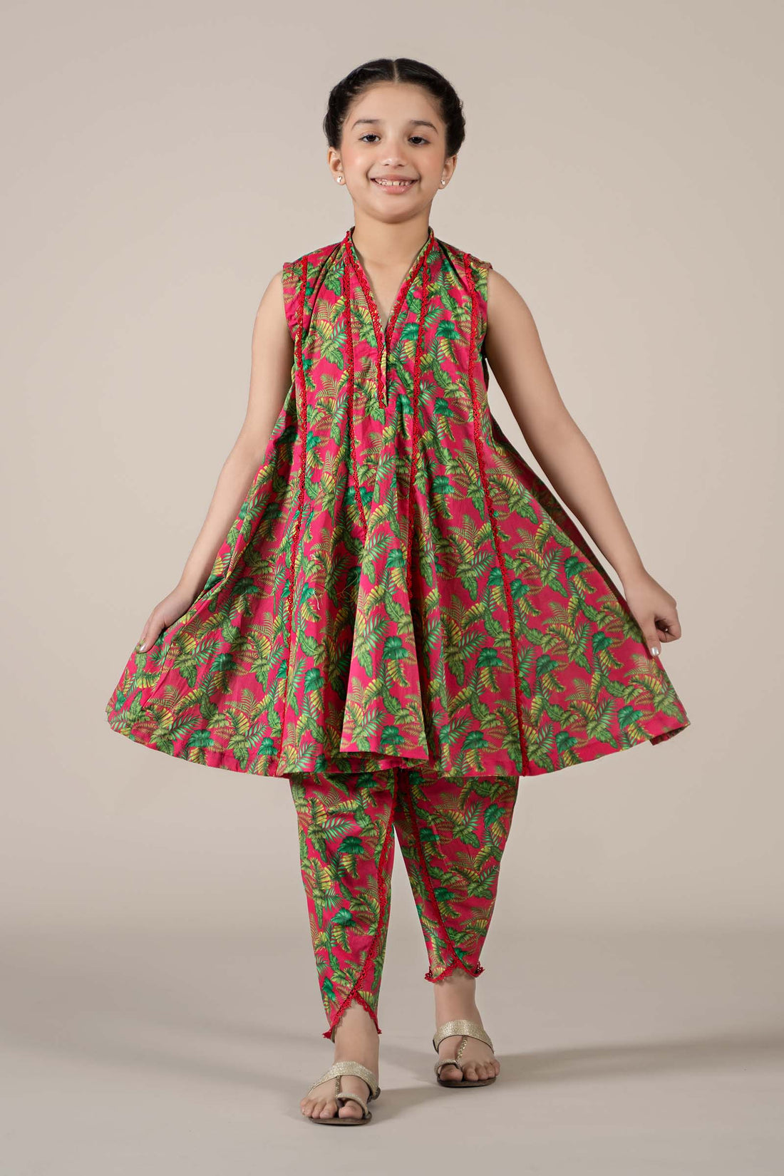 Maria B | 2 Piece Printed Lawn Suit | MKD-EF25-68 - House Of Zarish