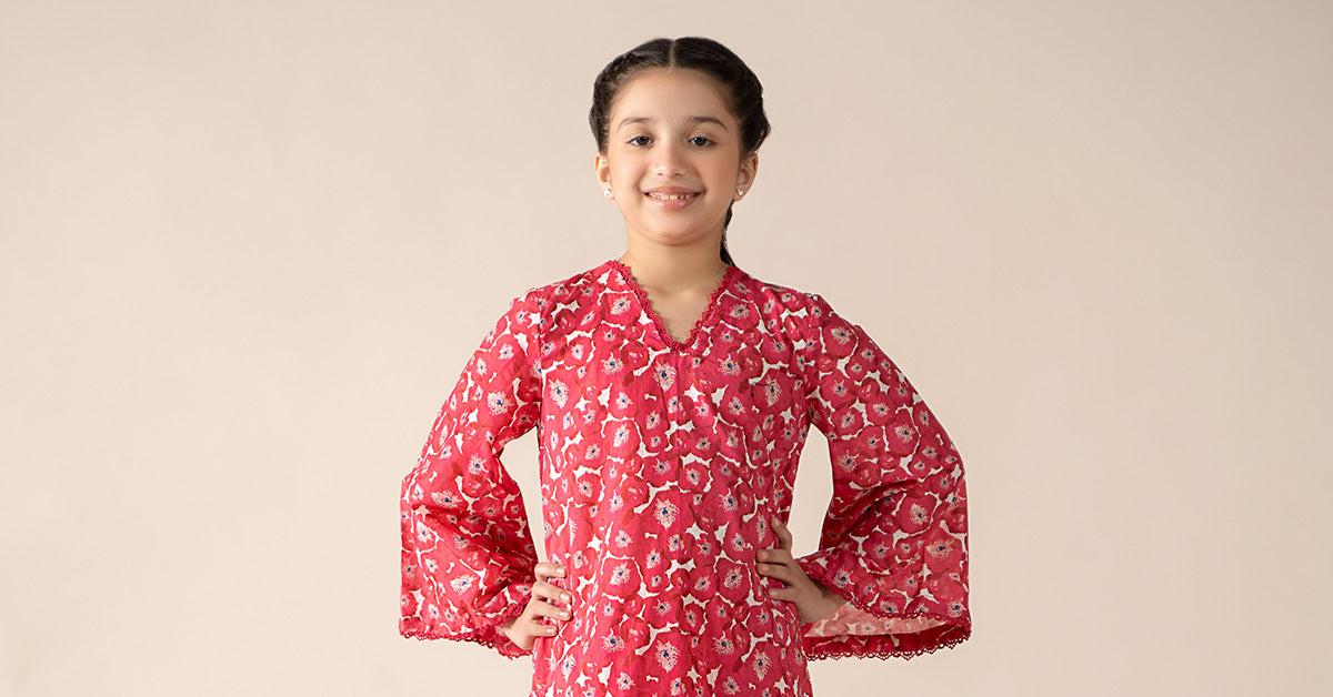 Maria B | 2 Piece Printed Lawn Suit | MKD-EF25-69 - House Of Zarish