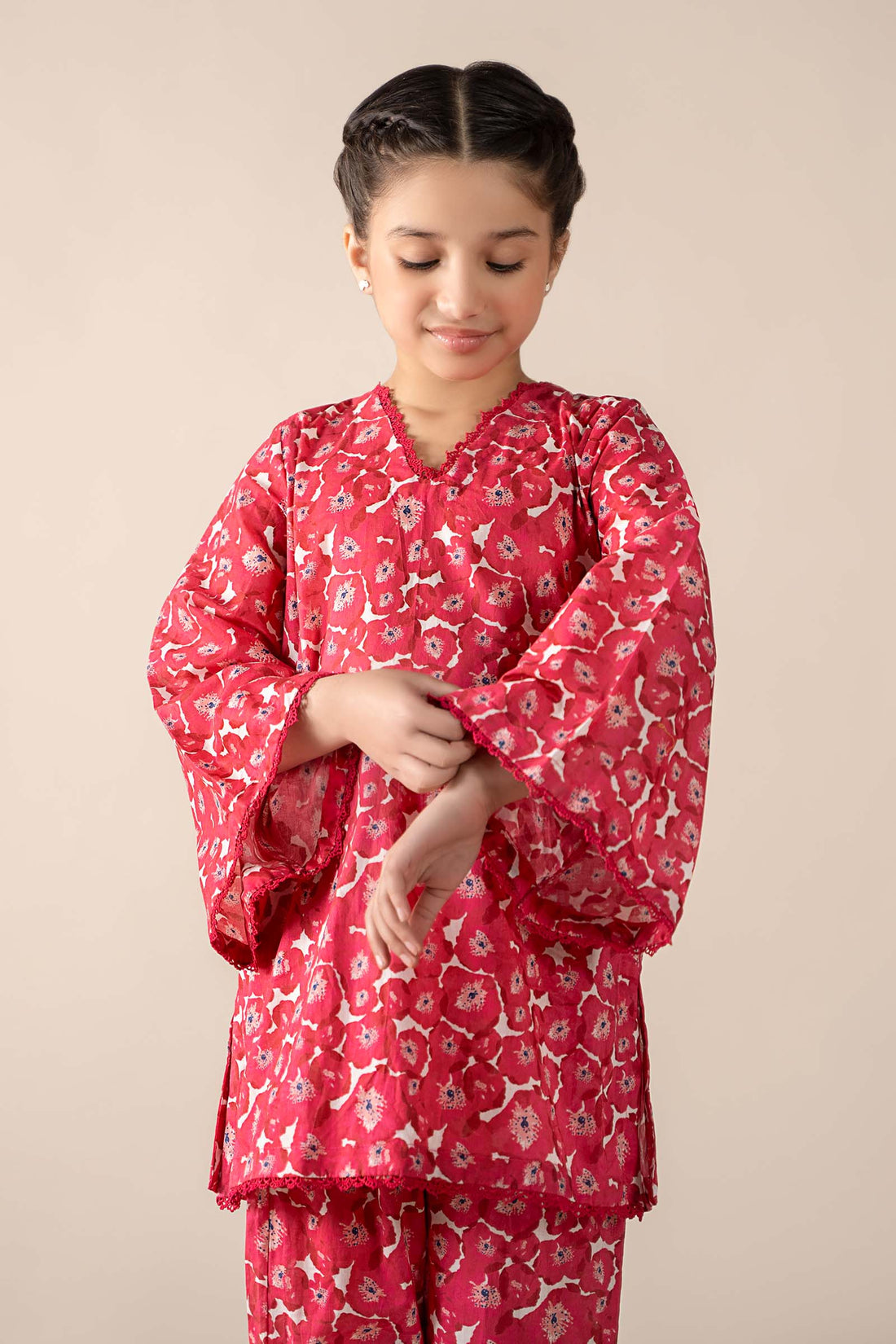 Maria B | 2 Piece Printed Lawn Suit | MKD-EF25-69 - House Of Zarish