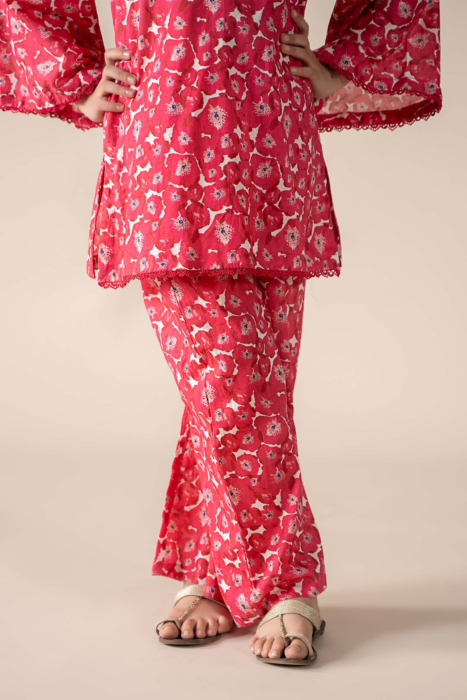 Maria B | 2 Piece Printed Lawn Suit | MKD-EF25-69 - House Of Zarish