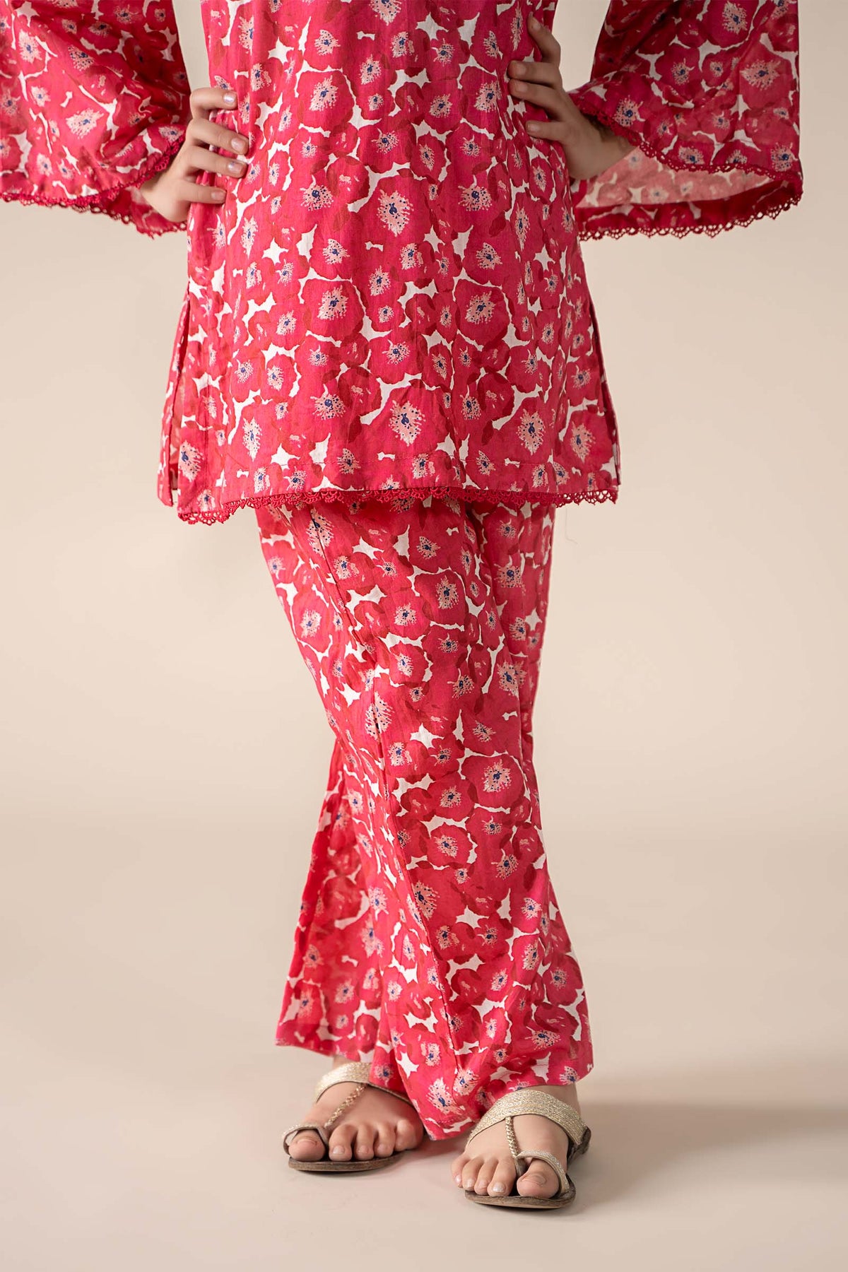 Maria B | 2 Piece Printed Lawn Suit | MKD-EF25-69 - Libasekhas