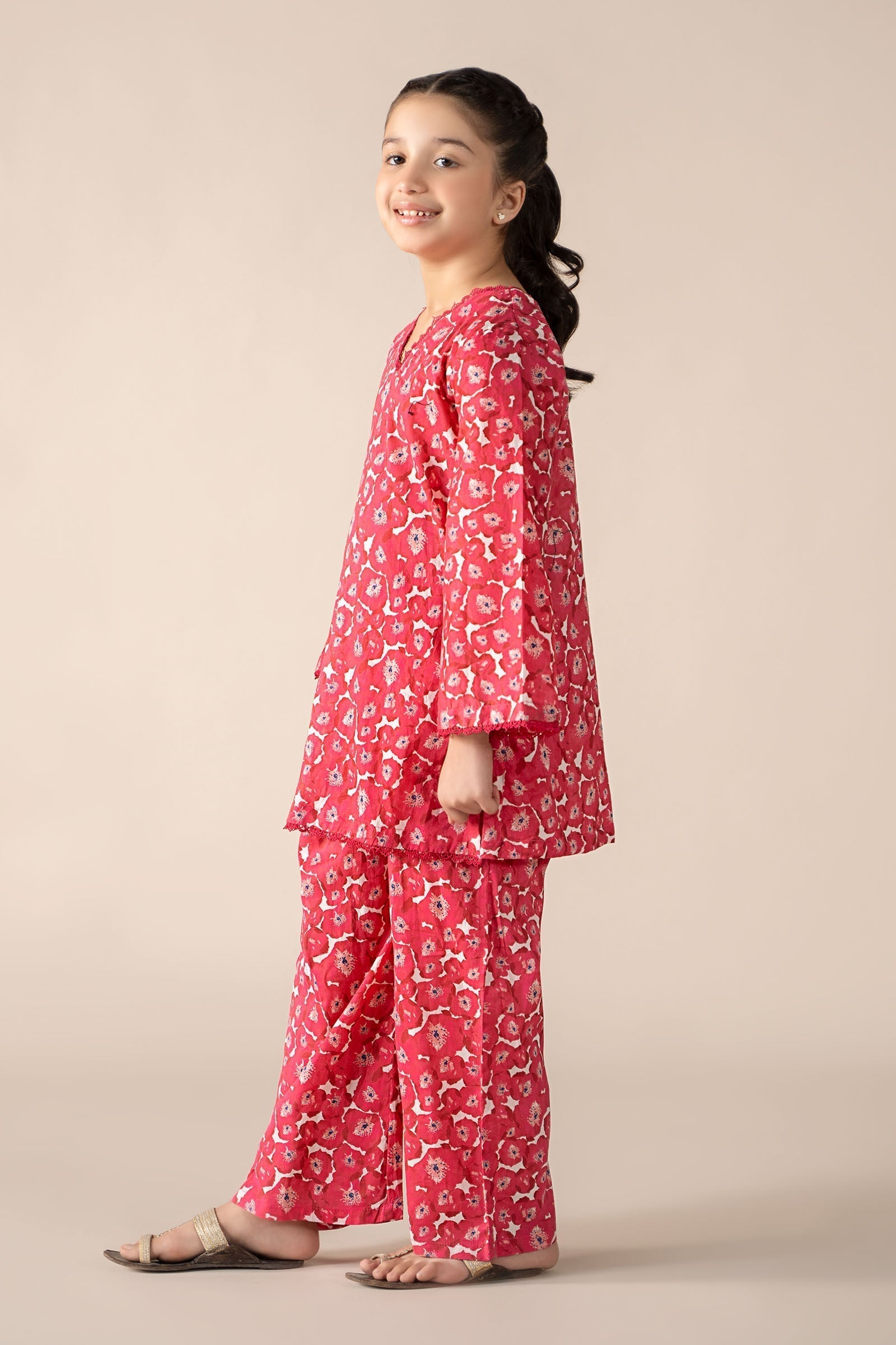 Maria B | 2 Piece Printed Lawn Suit | MKD-EF25-69 - House Of Zarish
